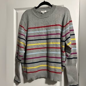 La Ligne x Target Gray Striped Sweater Size 2x